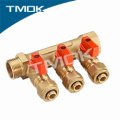 TMOK 3/4 pouce 4 voies forgé en laiton huile hydraulique séparateur d&#39;eau avec haute qualité et prix compétitif